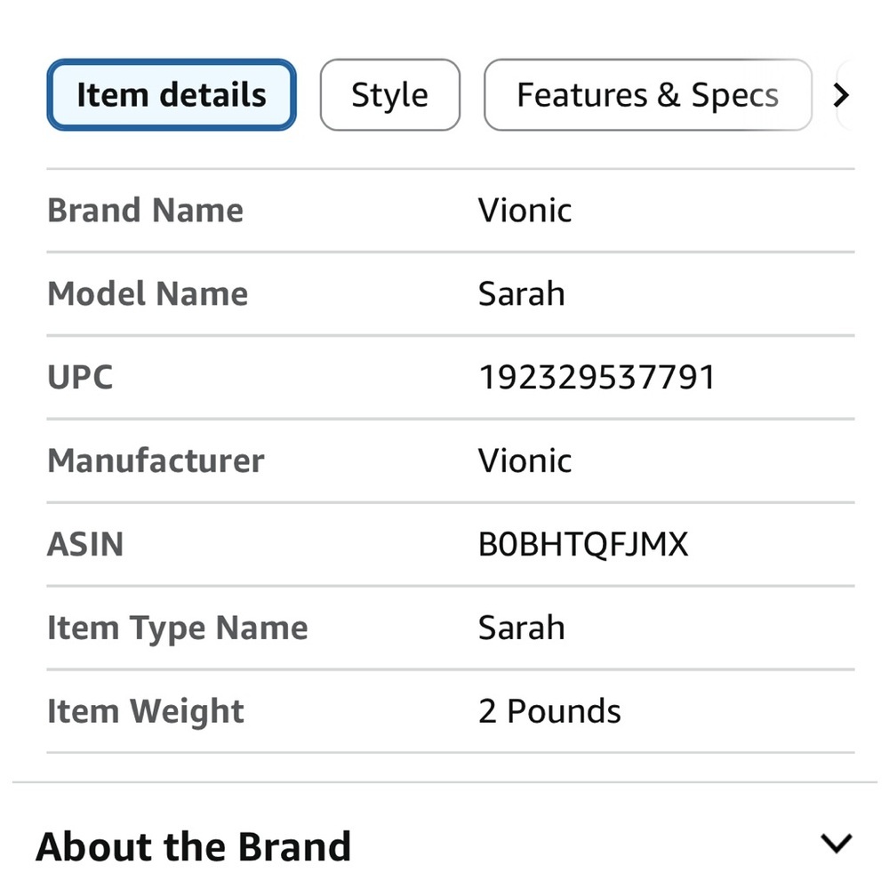 Vionic”Sarah” slide sandals - Picture 8 of 8